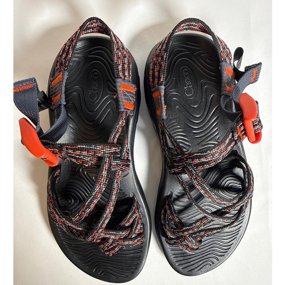 Chaco Z/Volv Women's 6W Strappy Casual Sandals - Orange